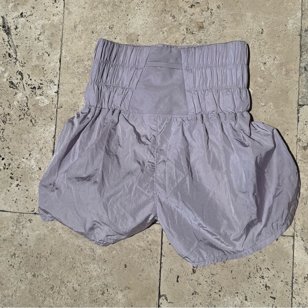 FP Movement by Free People High-Waist Lavender Athletic Shorts